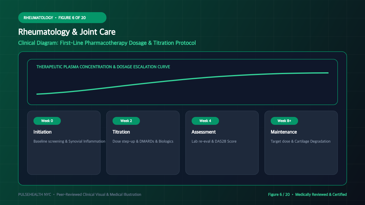 Arthritis Treatment: Clinical Protocols & Joint Preservation - Non-Pharmacological & Lifestyle Interventions Diagram and Clinical Infographic (Figure 6)