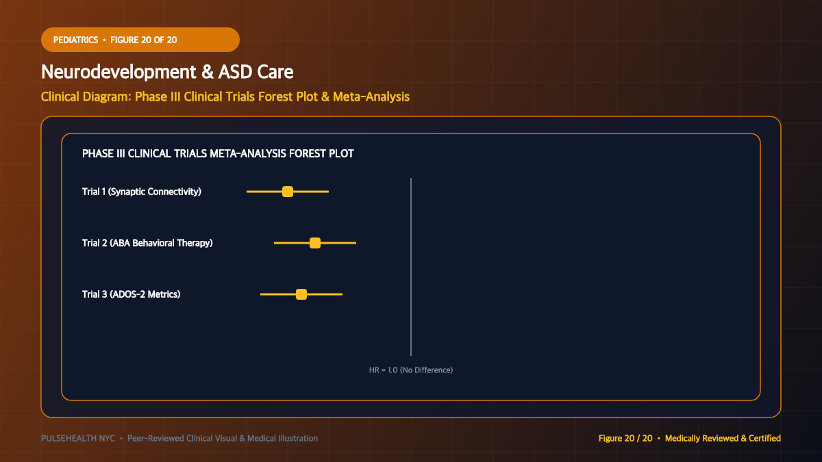 Autism Spectrum Disorder Treatment & Lifespan Support Protocols - Advanced Section 20: Clinical Research & Trial Summary Detailed Infographic (Figure 20)
