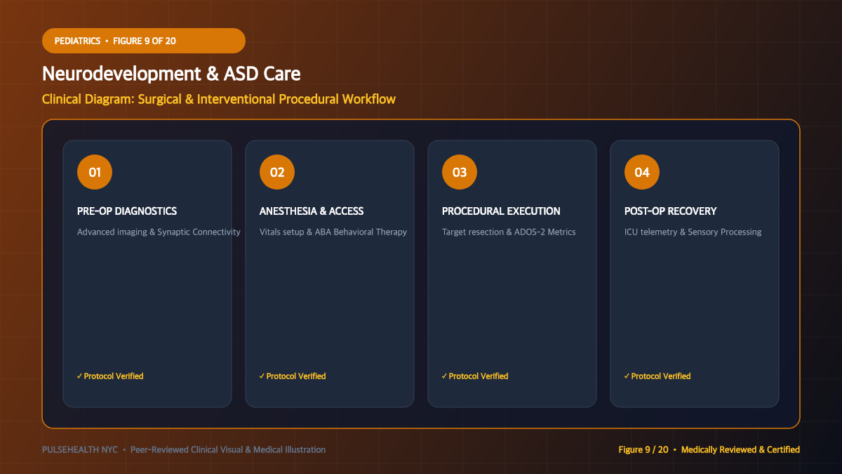 Autism Spectrum Disorder Treatment & Lifespan Support Protocols - Patient Case Scenarios & Clinical Prognosis Diagram and Clinical Infographic (Figure 9)