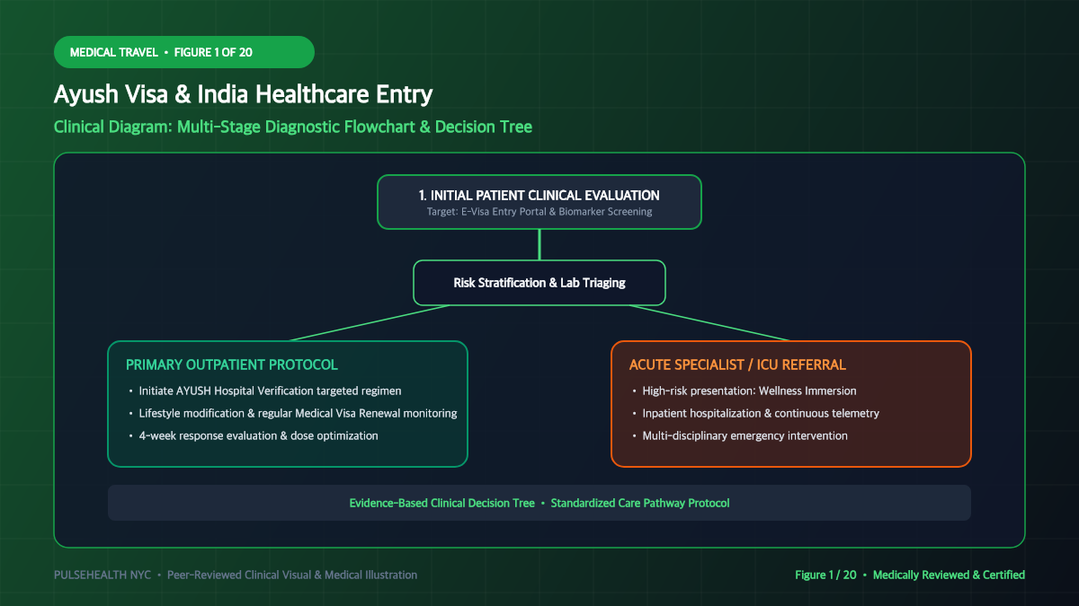 Ayush Visa of India: Complete Application & Medical Travel Manual - Executive Summary & Clinical Key Takeaways Diagram and Clinical Infographic (Figure 1)