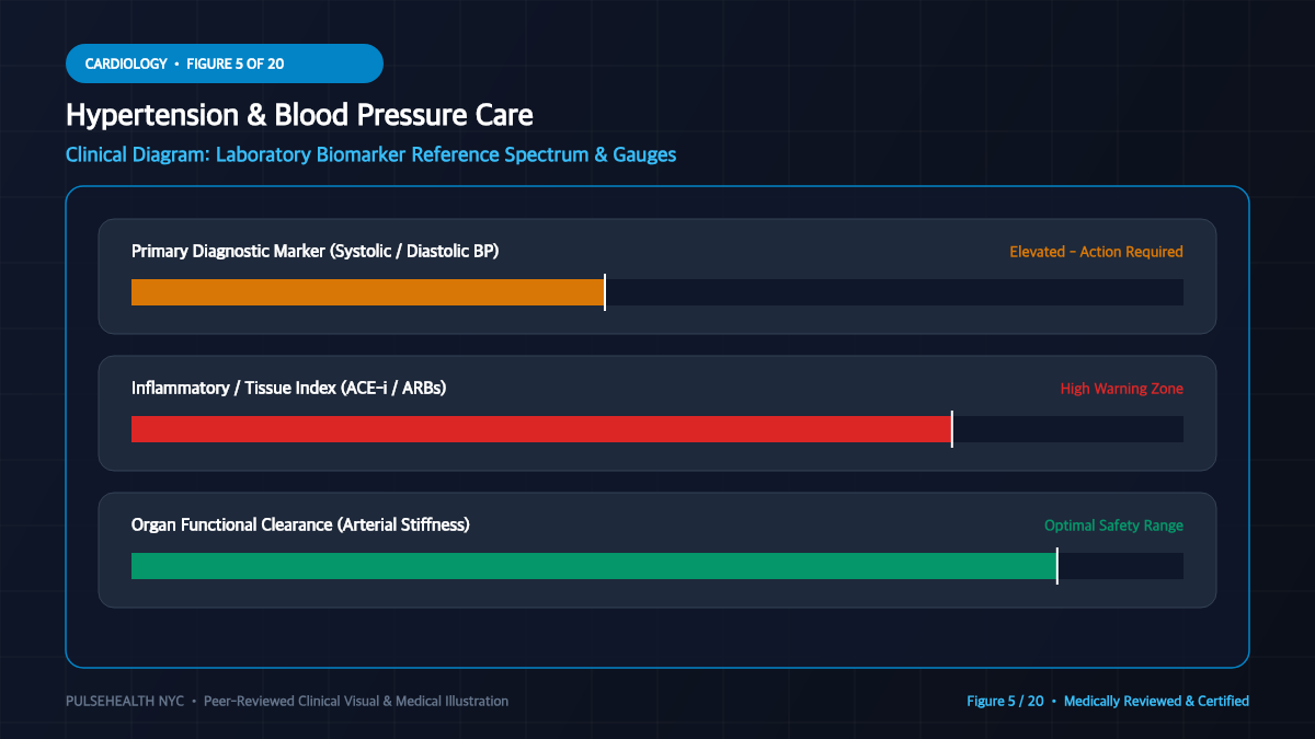 High Blood Pressure Treatment & Hypertension Clinical Guide - Pharmacological Interventions & Medication Protocols Diagram and Clinical Infographic (Figure 5)