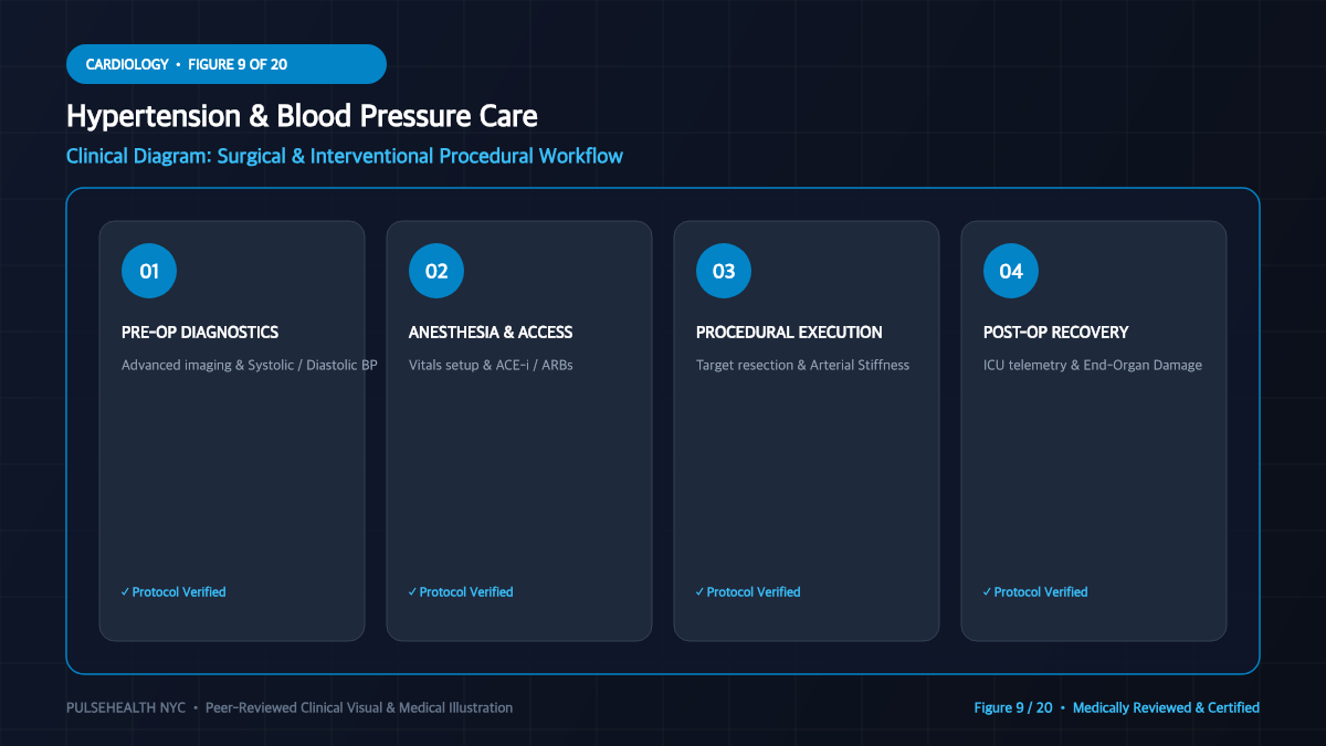 High Blood Pressure Treatment & Hypertension Clinical Guide - Patient Case Scenarios & Clinical Prognosis Diagram and Clinical Infographic (Figure 9)