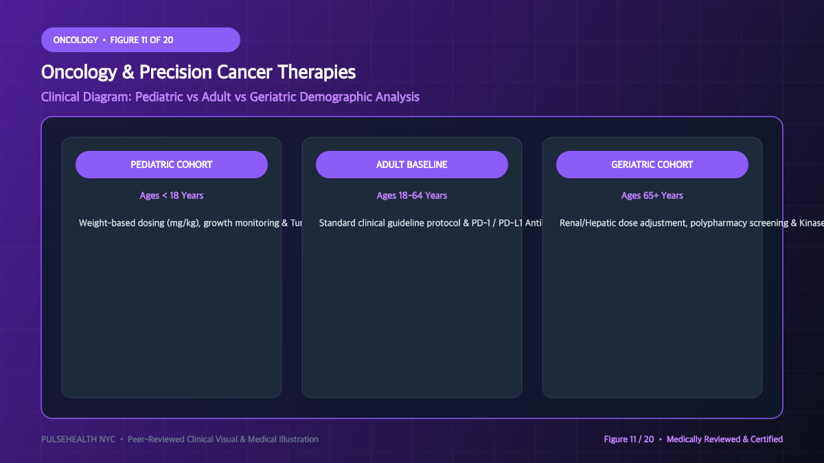 Cancer Treatment: Principles of Modern Precision Oncology - Medical Glossary & Comprehensive FAQ Diagram and Clinical Infographic (Figure 11)