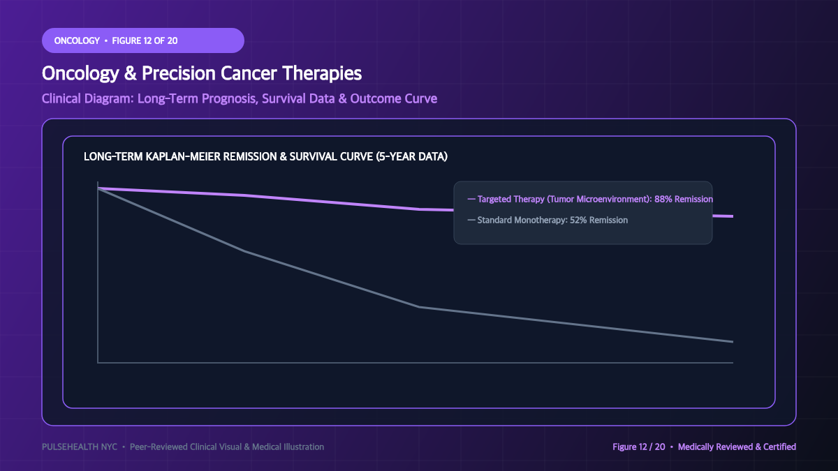Cancer Treatment: Principles of Modern Precision Oncology - Peer-Reviewed References & Clinical Guidelines Diagram and Clinical Infographic (Figure 12)