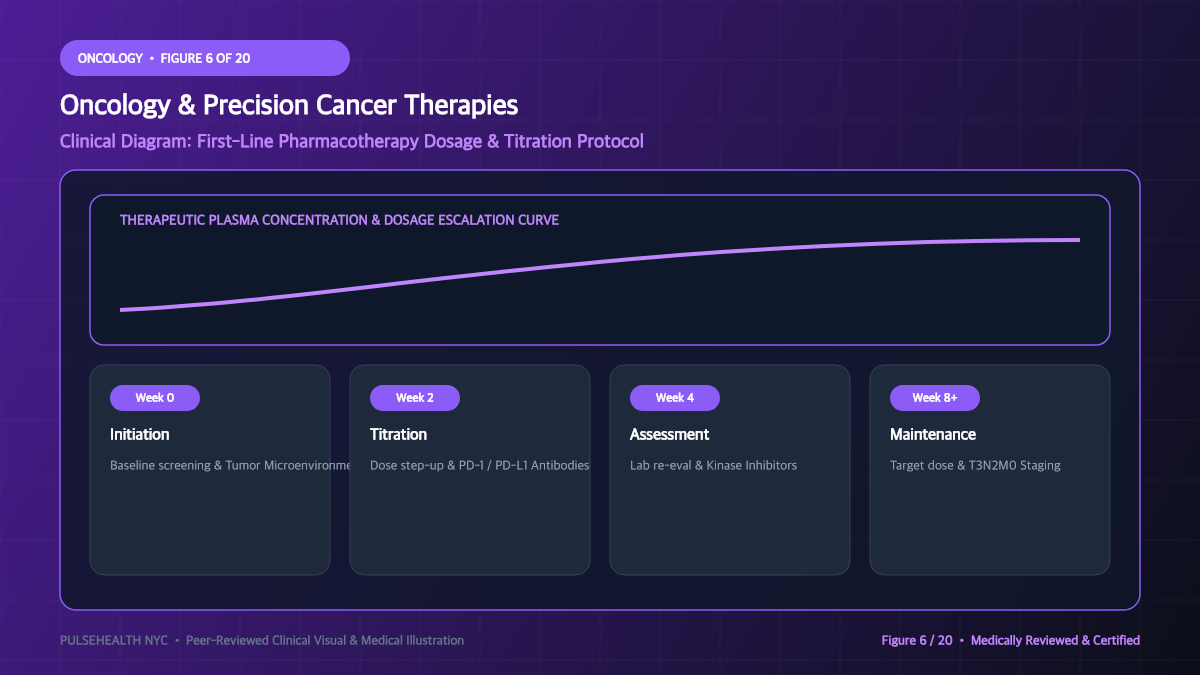 Cancer Treatment: Principles of Modern Precision Oncology - Non-Pharmacological & Lifestyle Interventions Diagram and Clinical Infographic (Figure 6)
