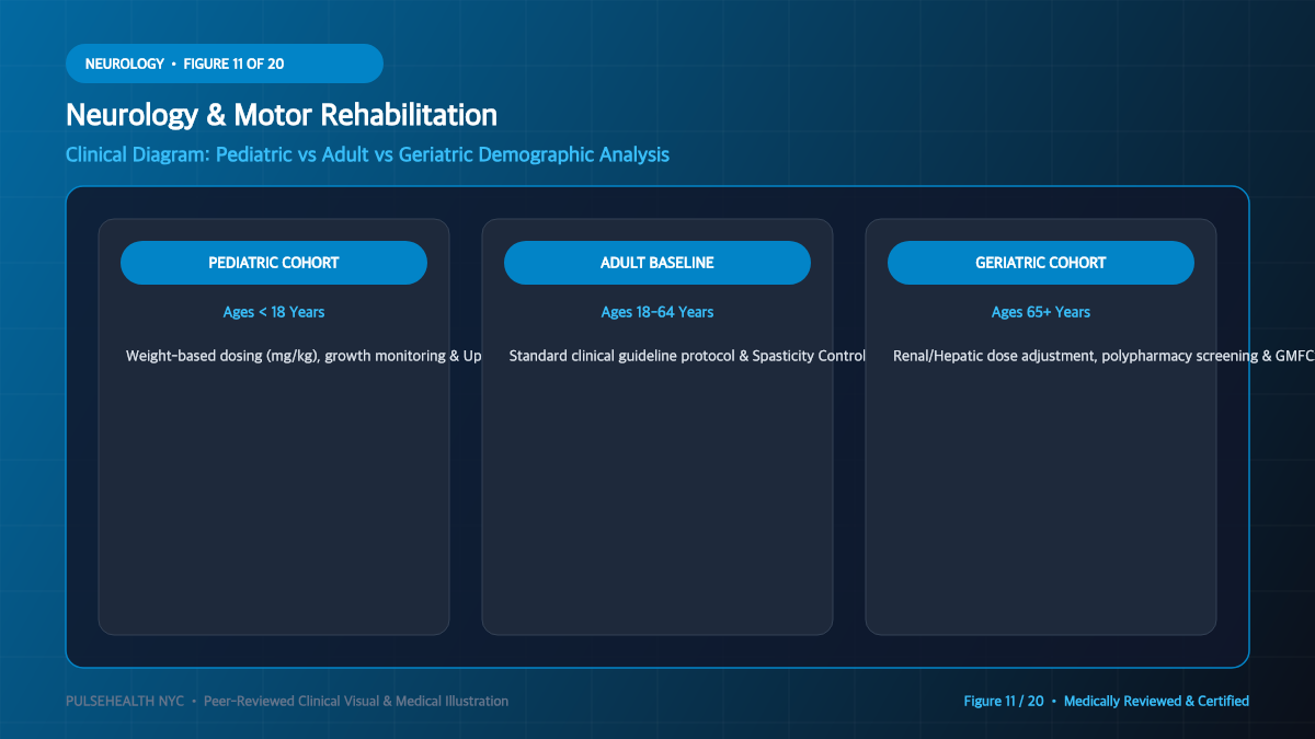 Cerebral Palsy Treatment & Neuromotor Rehabilitation Manual - Medical Glossary & Comprehensive FAQ Diagram and Clinical Infographic (Figure 11)