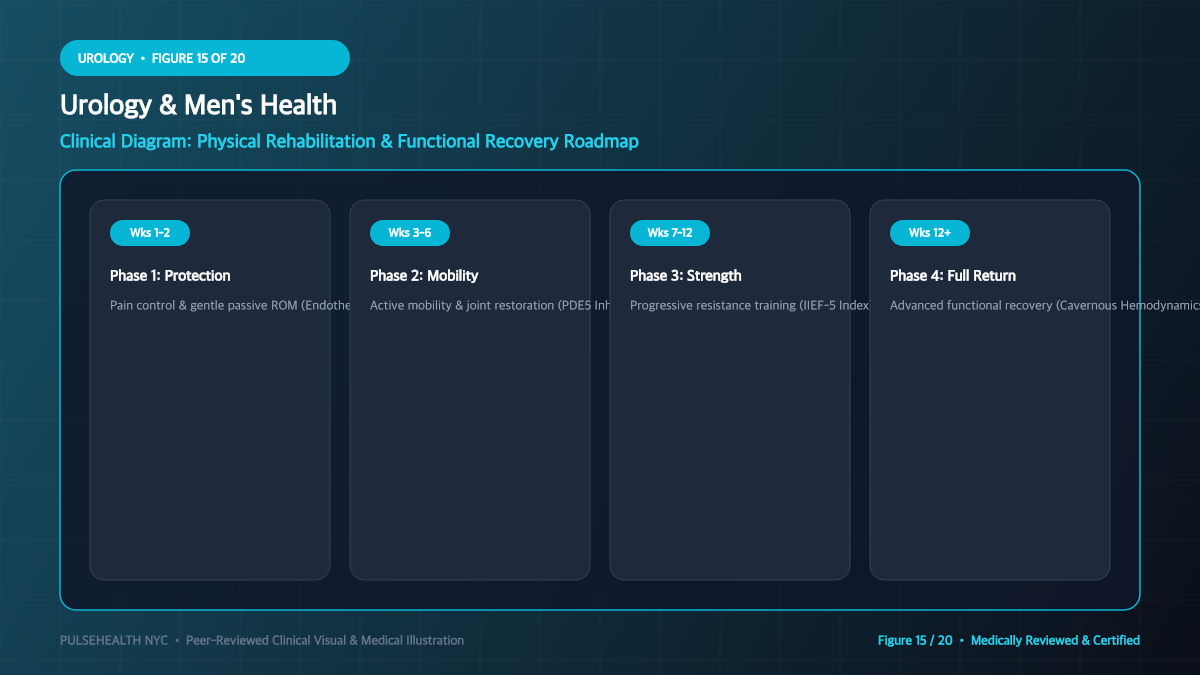 Erectile Dysfunction Treatment: Clinical Diagnosis & Therapeutics - Advanced Section 15: Rehabilitation & Physical Therapy Detailed Infographic (Figure 15)
