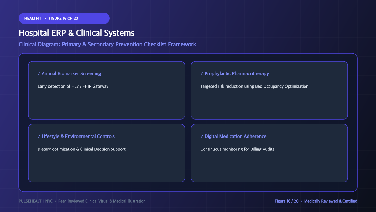 Hospital Management System (HMS): Architecture & Clinical Operations - Advanced Section 16: Prevention & Prophylaxis Steps Detailed Infographic (Figure 16)