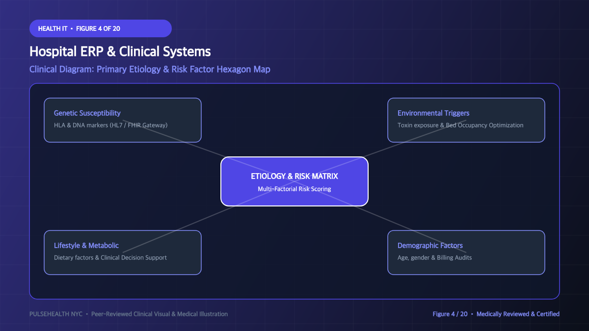 Hospital Management System (HMS): Architecture & Clinical Operations - Diagnostic Workup, Biomarkers & Diagnostic Imaging Diagram and Clinical Infographic (Figure 4)