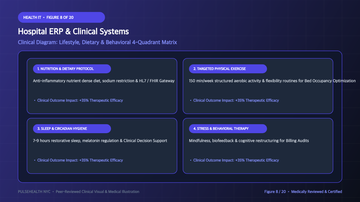 Hospital Management System (HMS): Architecture & Clinical Operations - Dietary Protocols, Nutrition & Supplementation Diagram and Clinical Infographic (Figure 8)