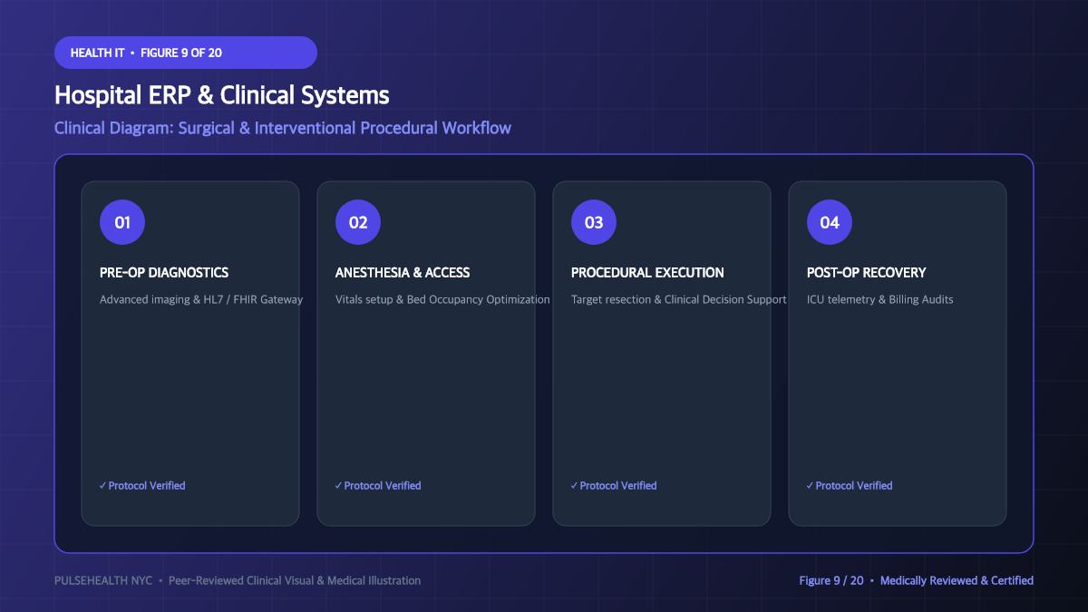 Hospital Management System (HMS): Architecture & Clinical Operations - Patient Case Scenarios & Clinical Prognosis Diagram and Clinical Infographic (Figure 9)