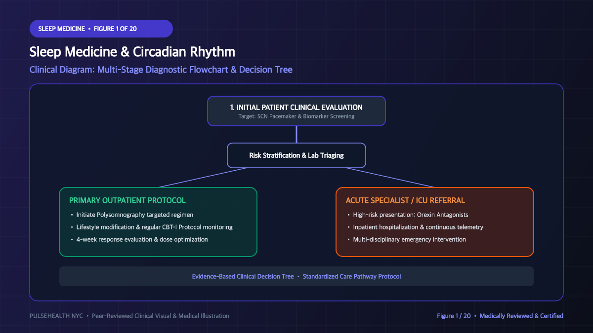 Insomnia Treatment & Chronic Sleep Disorders Clinical Protocol - Executive Summary & Clinical Key Takeaways Diagram and Clinical Infographic (Figure 1)