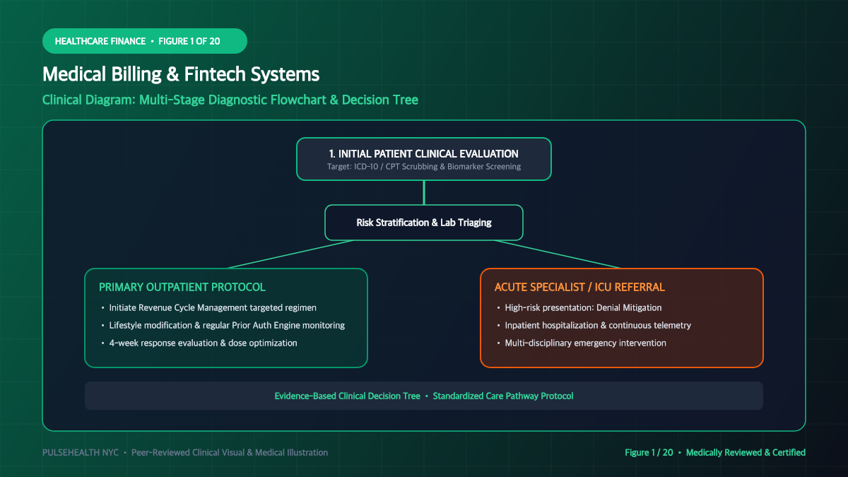 Medical Payment Systems & Revenue Cycle Management (RCM) - Executive Summary & Clinical Key Takeaways Diagram and Clinical Infographic (Figure 1)