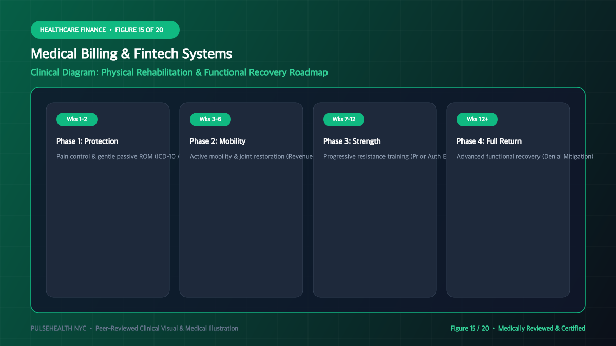 Medical Payment Systems & Revenue Cycle Management (RCM) - Advanced Section 15: Rehabilitation & Physical Therapy Detailed Infographic (Figure 15)