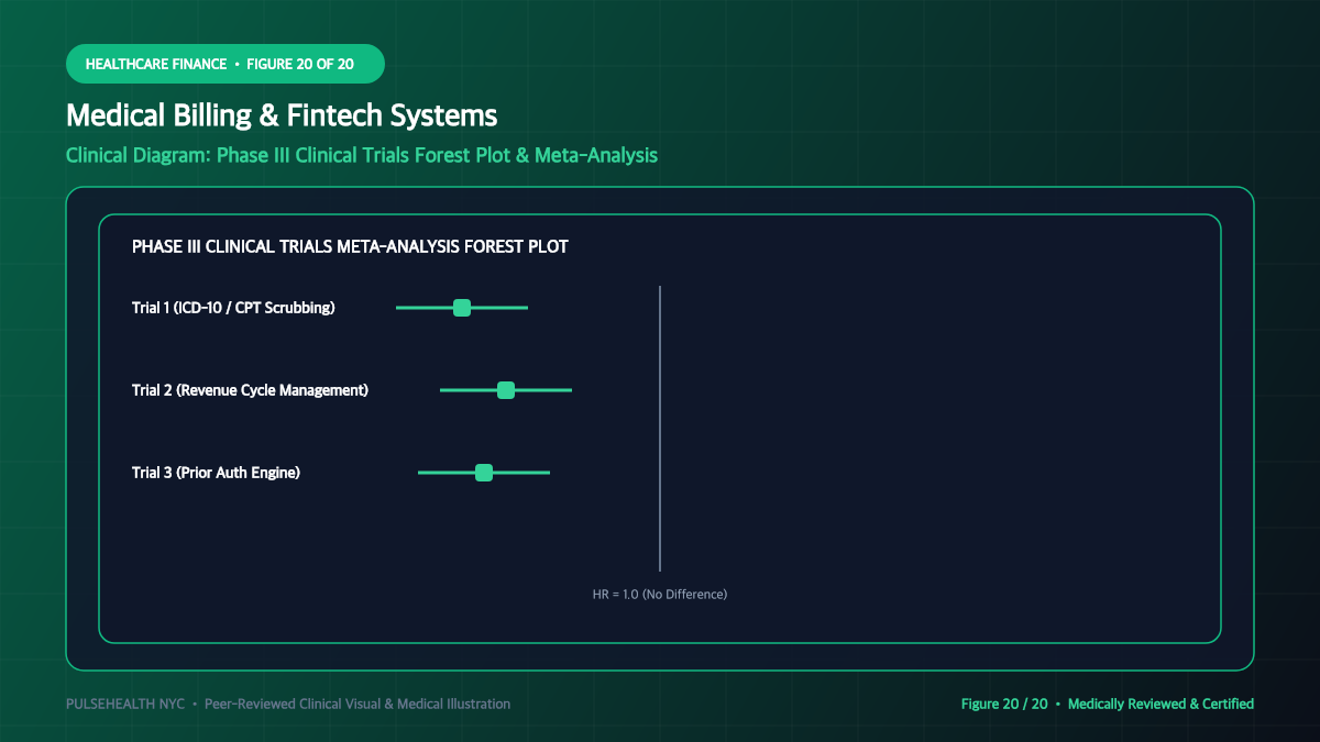 Medical Payment Systems & Revenue Cycle Management (RCM) - Advanced Section 20: Clinical Research & Trial Summary Detailed Infographic (Figure 20)