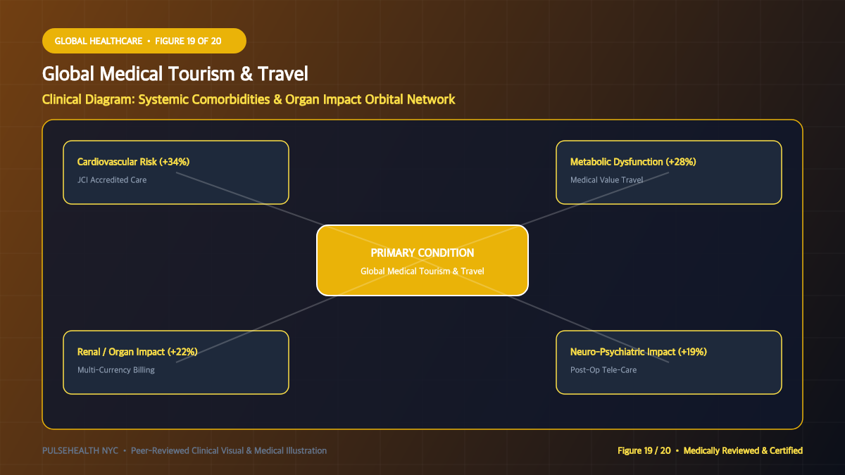 Medical Tourism in India: Complete International Patient Guide - Advanced Section 19: Complications & Co-morbidities Map Detailed Infographic (Figure 19)