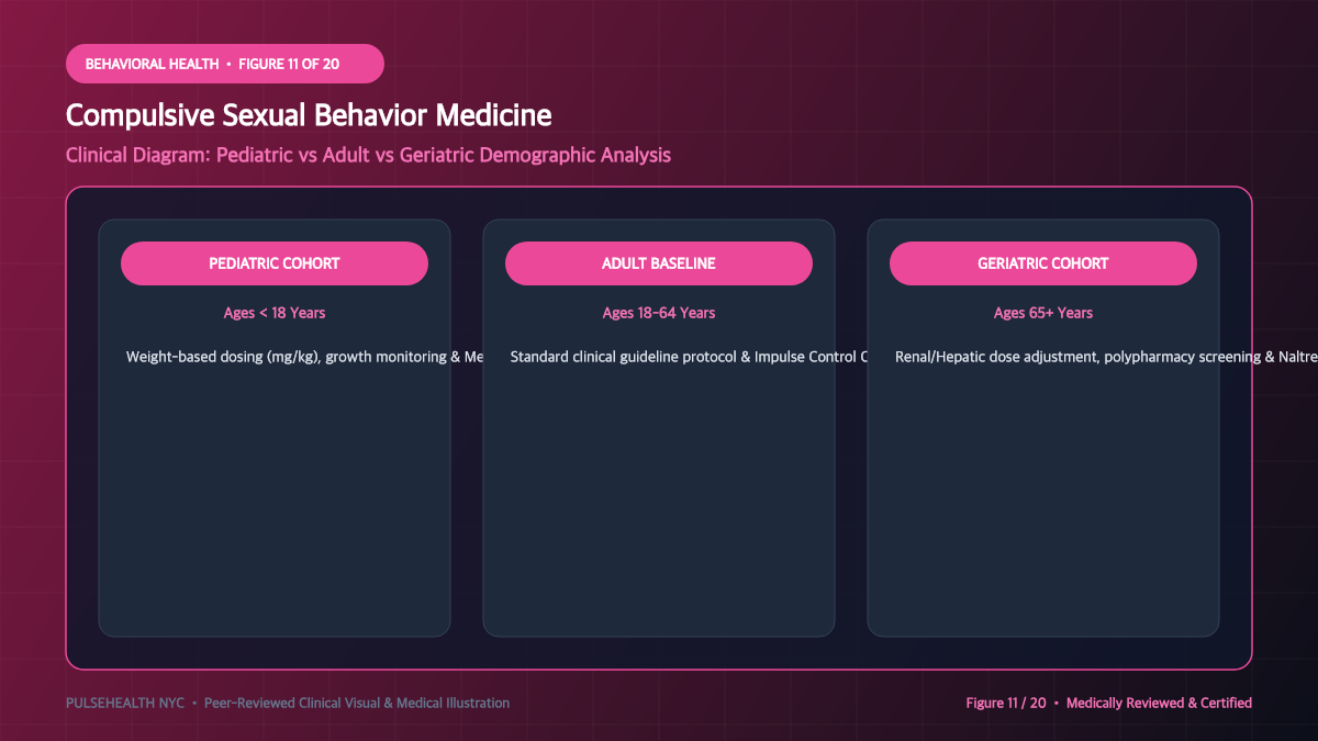 Nymphomania & Compulsive Sexual Behavior Disorder Treatment - Medical Glossary & Comprehensive FAQ Diagram and Clinical Infographic (Figure 11)