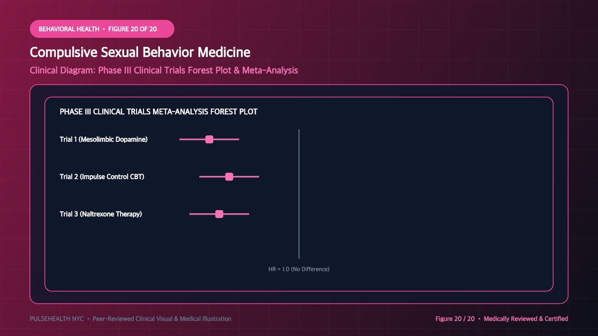 Nymphomania & Compulsive Sexual Behavior Disorder Treatment - Advanced Section 20: Clinical Research & Trial Summary Detailed Infographic (Figure 20)