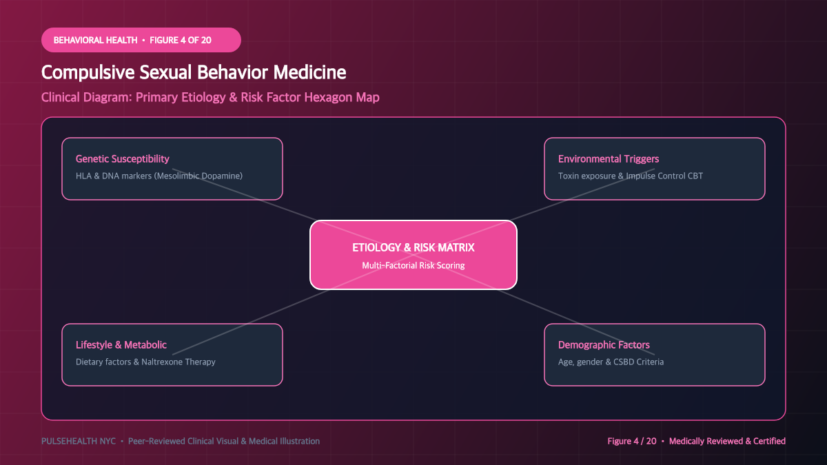 Nymphomania & Compulsive Sexual Behavior Disorder Treatment - Diagnostic Workup, Biomarkers & Diagnostic Imaging Diagram and Clinical Infographic (Figure 4)