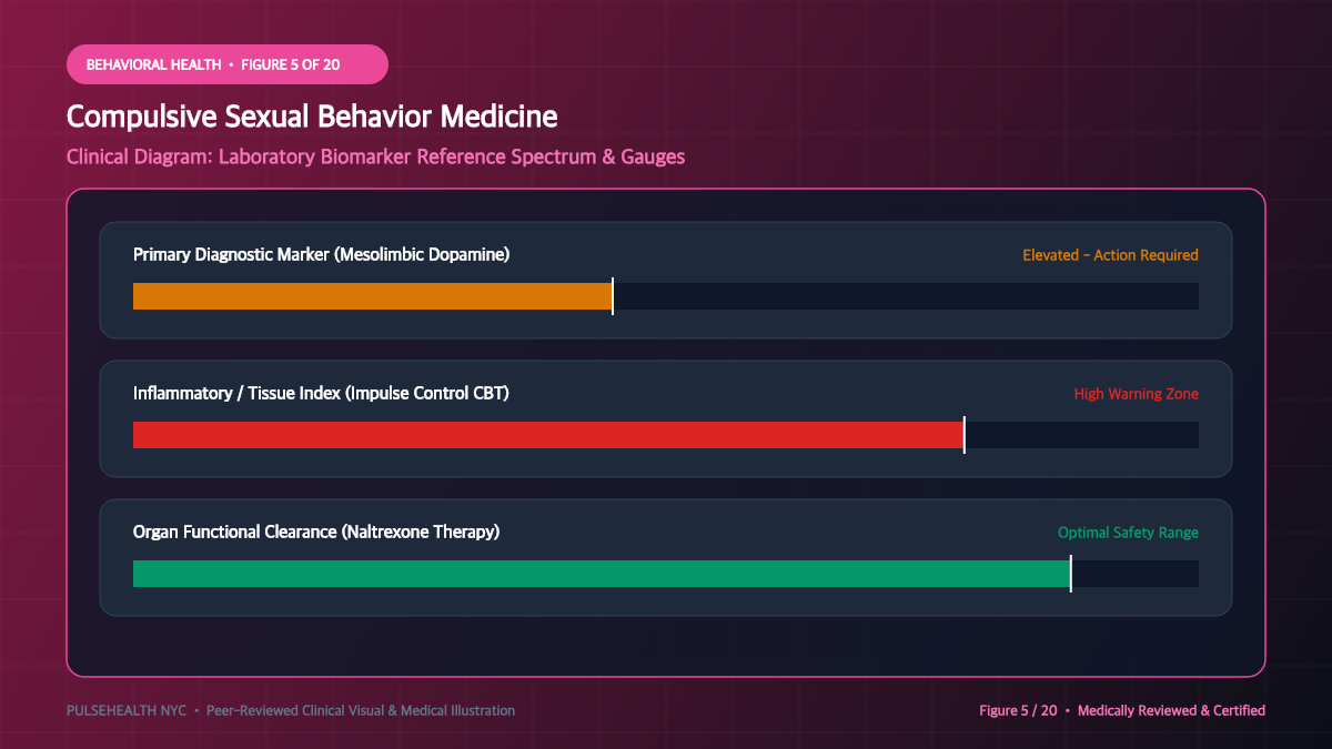 Nymphomania & Compulsive Sexual Behavior Disorder Treatment - Pharmacological Interventions & Medication Protocols Diagram and Clinical Infographic (Figure 5)