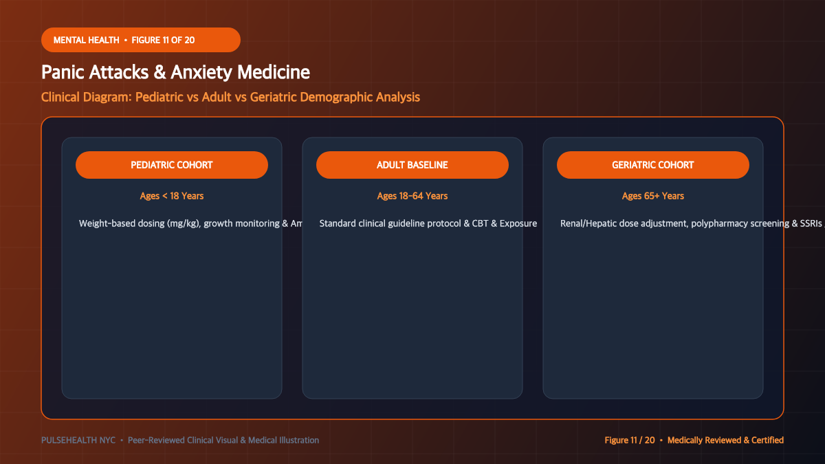 Panic Attack Treatment & Panic Disorder Clinical Protocol - Medical Glossary & Comprehensive FAQ Diagram and Clinical Infographic (Figure 11)