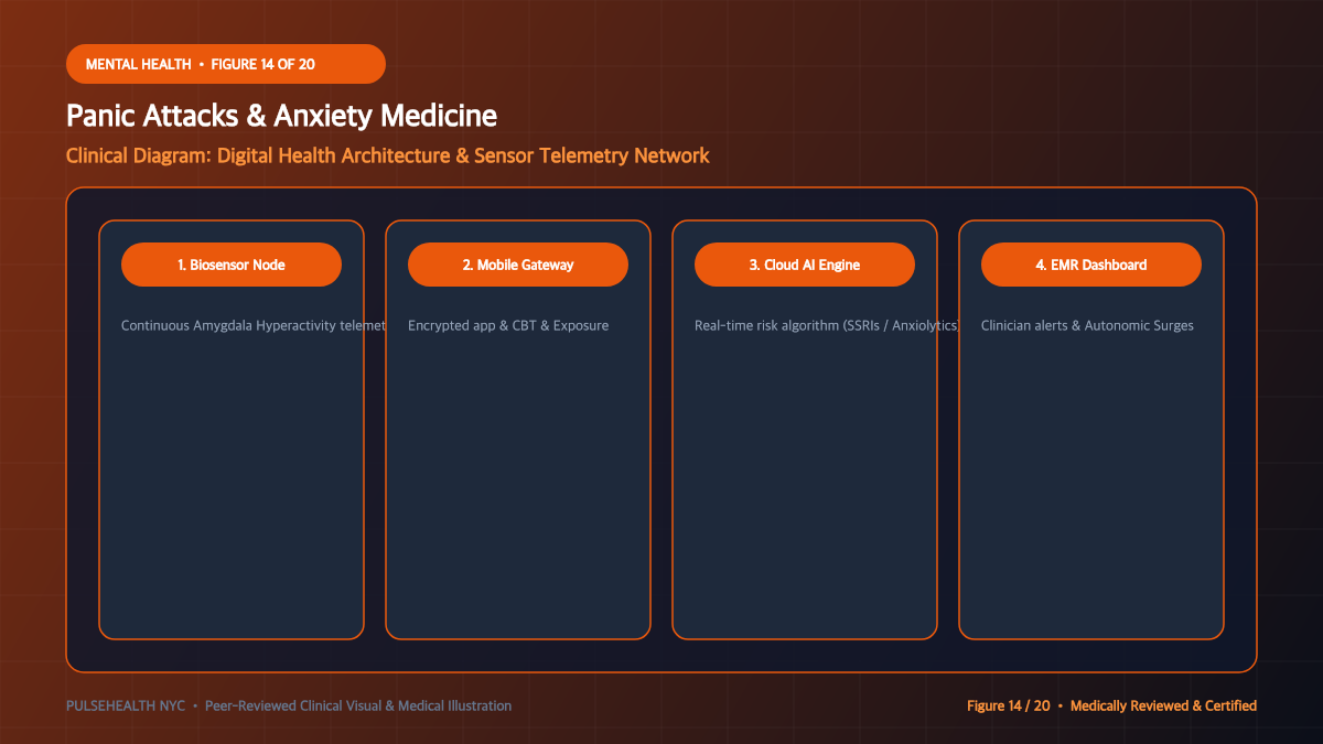 Panic Attack Treatment & Panic Disorder Clinical Protocol - Advanced Section 14: Digital Monitoring & Sensor Tech Detailed Infographic (Figure 14)