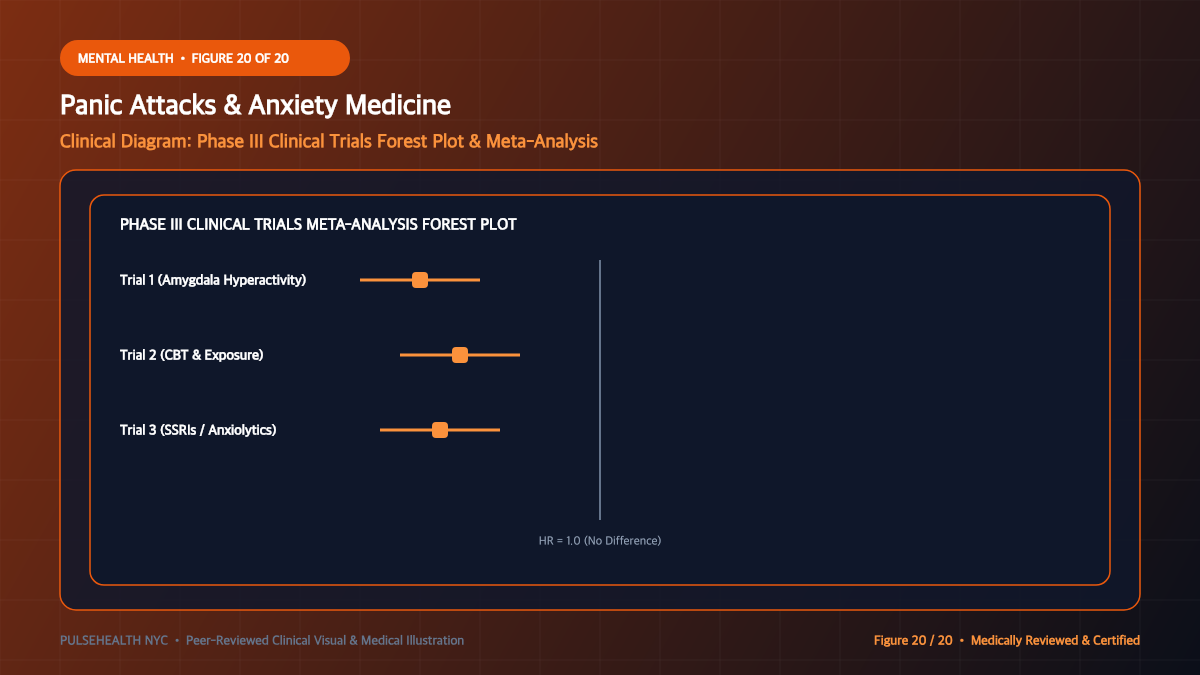 Panic Attack Treatment & Panic Disorder Clinical Protocol - Advanced Section 20: Clinical Research & Trial Summary Detailed Infographic (Figure 20)