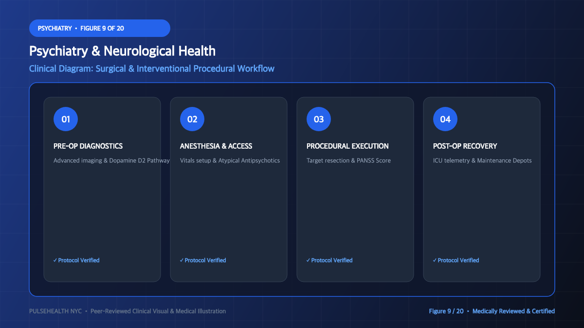 Schizophrenia Treatment & Psychotic Disorders Clinical Manual - Patient Case Scenarios & Clinical Prognosis Diagram and Clinical Infographic (Figure 9)