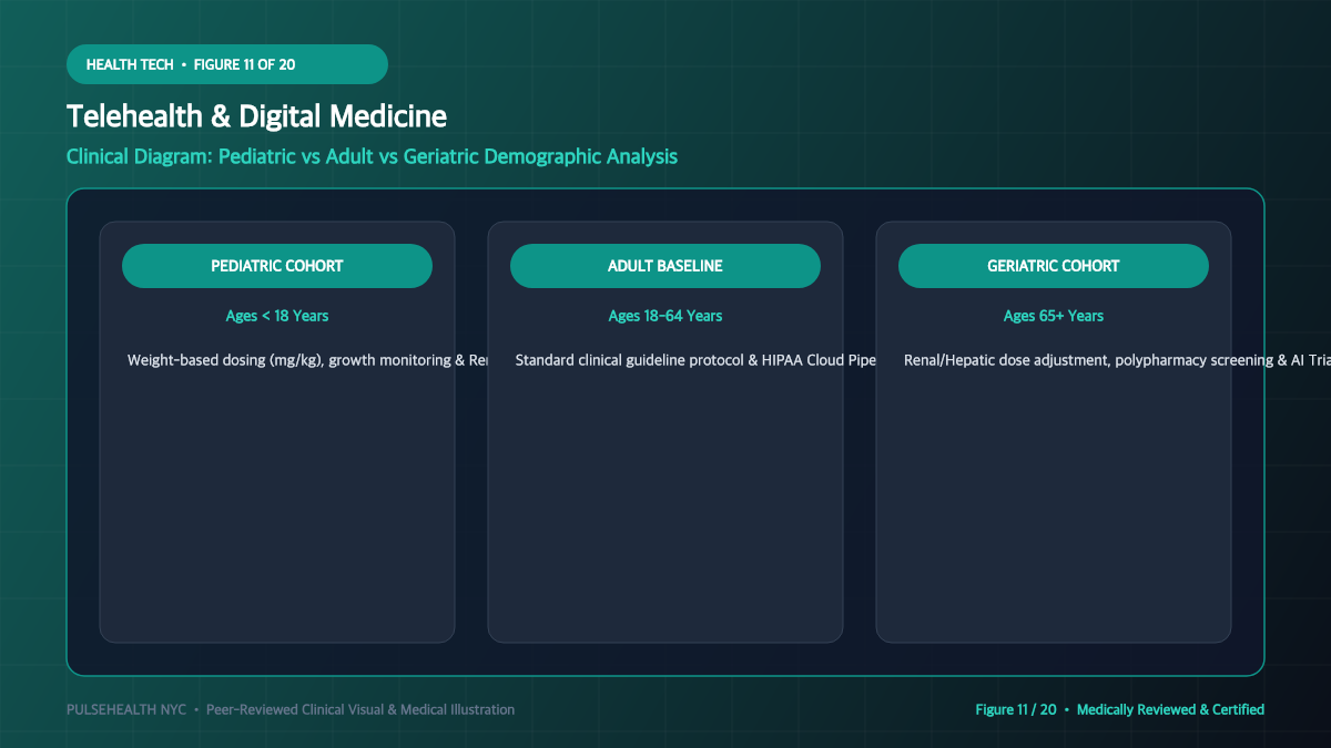 What is Telemedicine? The Definitive Guide to Virtual Healthcare Systems - Medical Glossary & Comprehensive FAQ Diagram and Clinical Infographic (Figure 11)