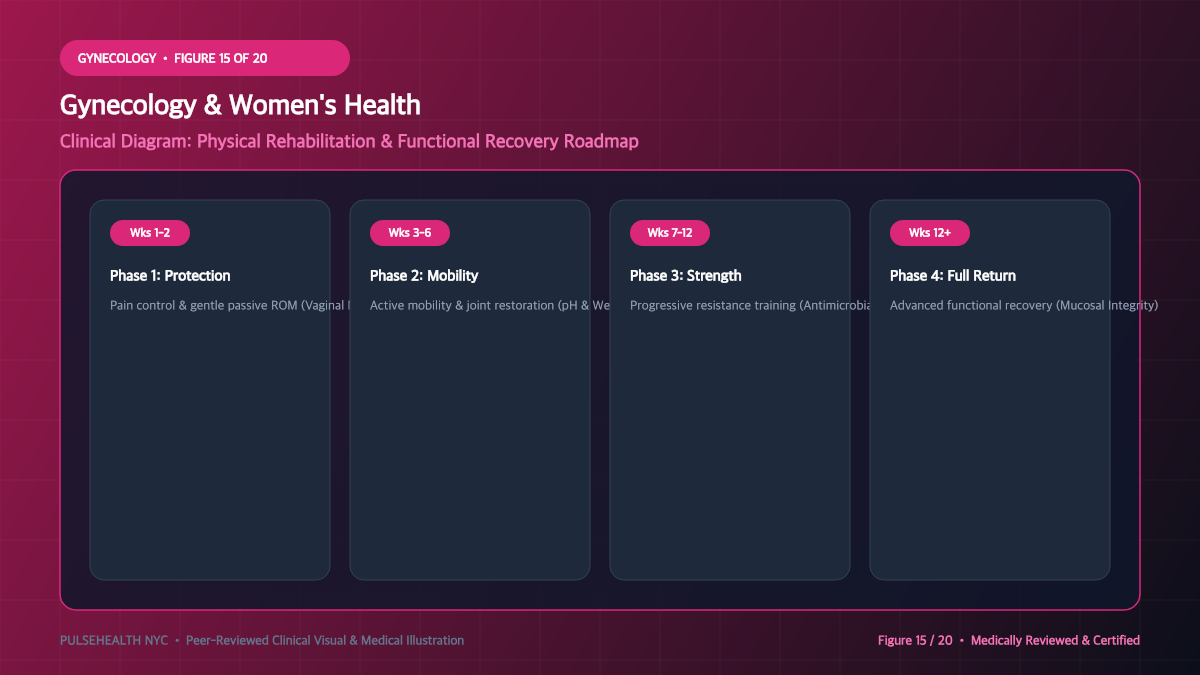 Vaginitis Treatment: Clinical Diagnosis & Antimicrobial Therapeutics - Advanced Section 15: Rehabilitation & Physical Therapy Detailed Infographic (Figure 15)