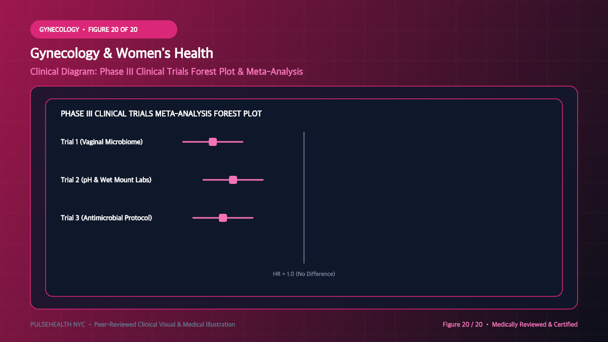 Vaginitis Treatment: Clinical Diagnosis & Antimicrobial Therapeutics - Advanced Section 20: Clinical Research & Trial Summary Detailed Infographic (Figure 20)