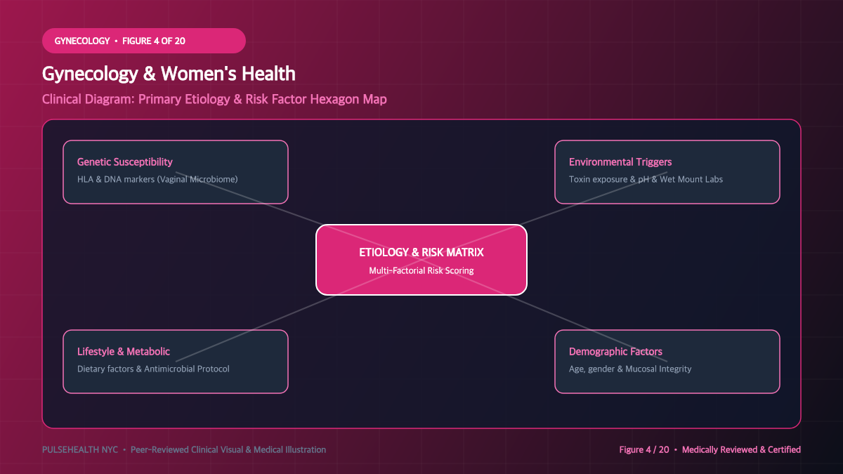 Vaginitis Treatment: Clinical Diagnosis & Antimicrobial Therapeutics - Diagnostic Workup, Biomarkers & Diagnostic Imaging Diagram and Clinical Infographic (Figure 4)