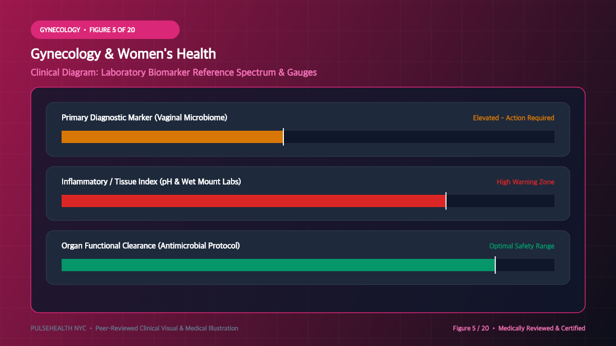 Vaginitis Treatment: Clinical Diagnosis & Antimicrobial Therapeutics - Pharmacological Interventions & Medication Protocols Diagram and Clinical Infographic (Figure 5)